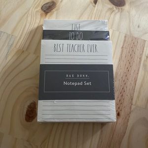 Rae Dunn set of 3 Notepads